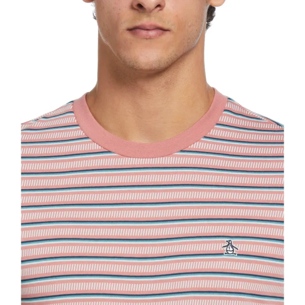 Original Penguin All Over Striped Tee