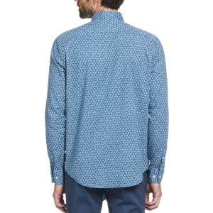 Original Penguin All Over Tumble Pete Print Shirt