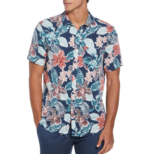 Original Penguin All-over Floral Print Shirt