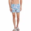 Original Penguin Allover Linear Palm Print Swim Short