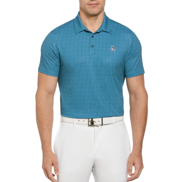 Original Penguin Allover Pete Print Golf Polo