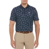 Original Penguin All-over 60's Floral Pete Print Golf Polo