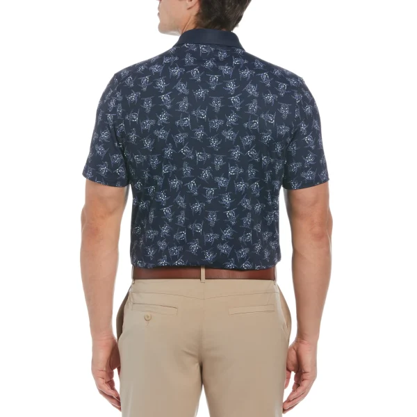 Original Penguin All-over 60's Floral Pete Print Golf Polo