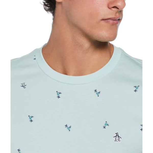 Original Penguin All-over Surf Pete Print Tee