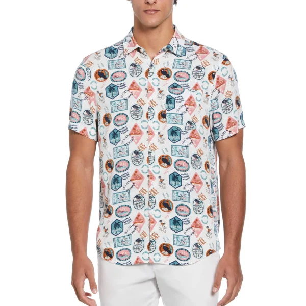 Original Penguin All-over Vacay Print Shirt