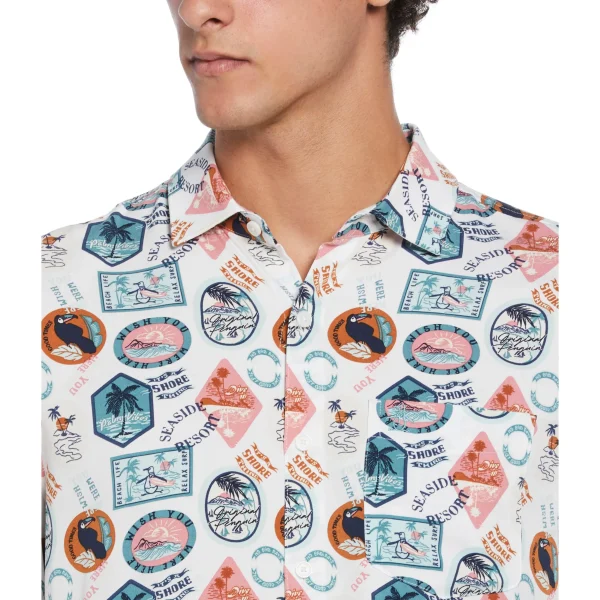 Original Penguin All-over Vacay Print Shirt