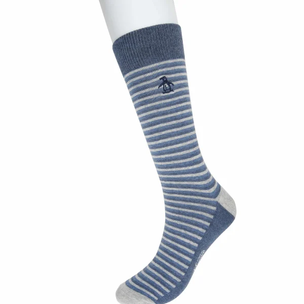 Original Penguin Augustin Stripe Dress 3 Pack Sock