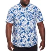 Original Penguin Big & Tall EcoVero™ Swirl Print Shirt