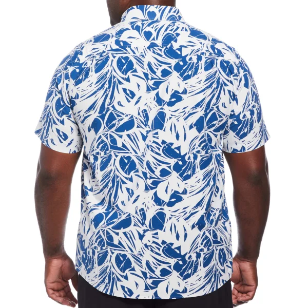 Original Penguin Big & Tall EcoVero™ Swirl Print Shirt