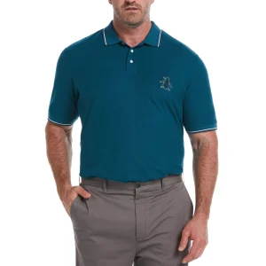 Original Penguin Big & Tall Mega Pete Pique Polo