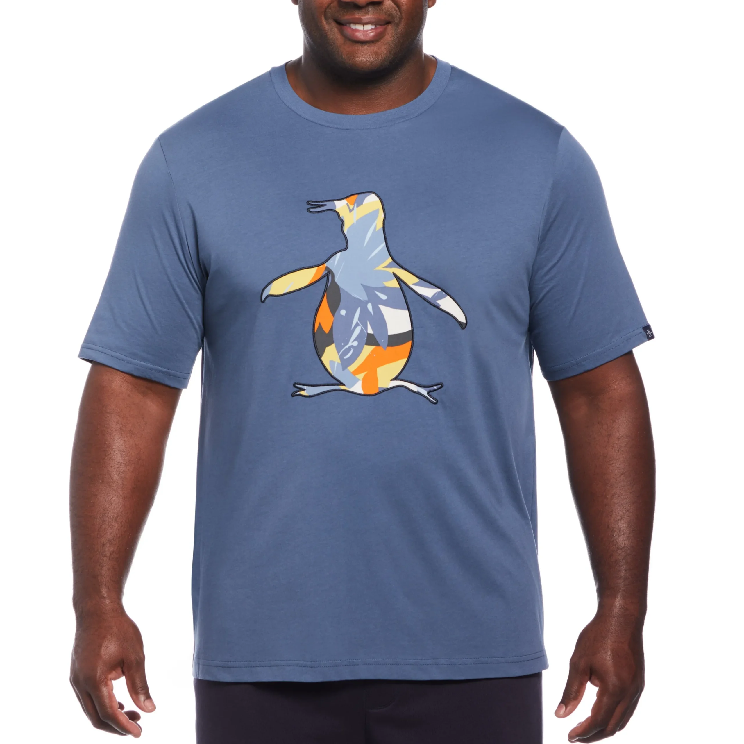 big__tall_multicolor_flor_0.webp Original Penguin Big & Tall Multicolor Floral Fill Pete Tee