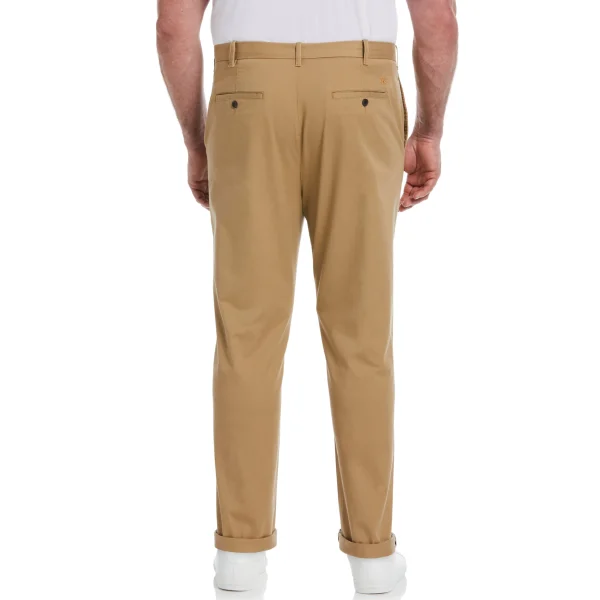 Original Penguin Big & Tall Premium Slim Fit Stretch Chino