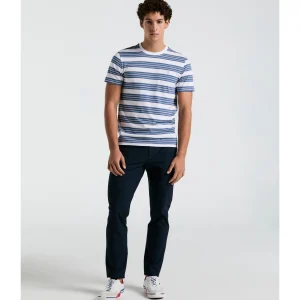 Original Penguin Birdseye Pique Chest Stripe Tee