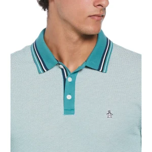 Original Penguin Birdseye Pique Tipped Polo