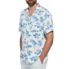 Original Penguin Bouquet Print Camp Collar Shirt