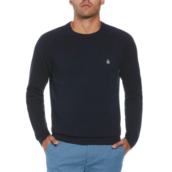 Original Penguin Bubble Stitch Sweater