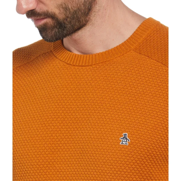 Original Penguin Bubble Stitch Sweater