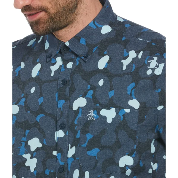 Original Penguin Camo Print Shirt