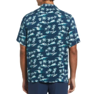 Original Penguin Camp Viscose Island Shirt