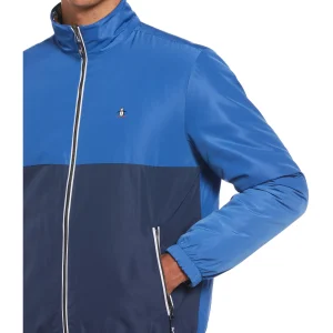 Original Penguin Collegiate Print Reversible Full Zip Jacket