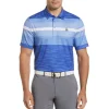 Original Penguin Color Block Engineered Marl Stripe Golf Polo