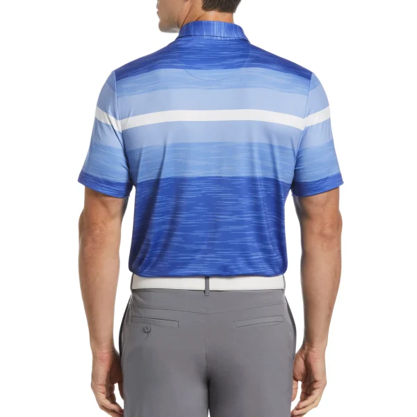 Original Penguin Color Block Engineered Marl Stripe Golf Polo