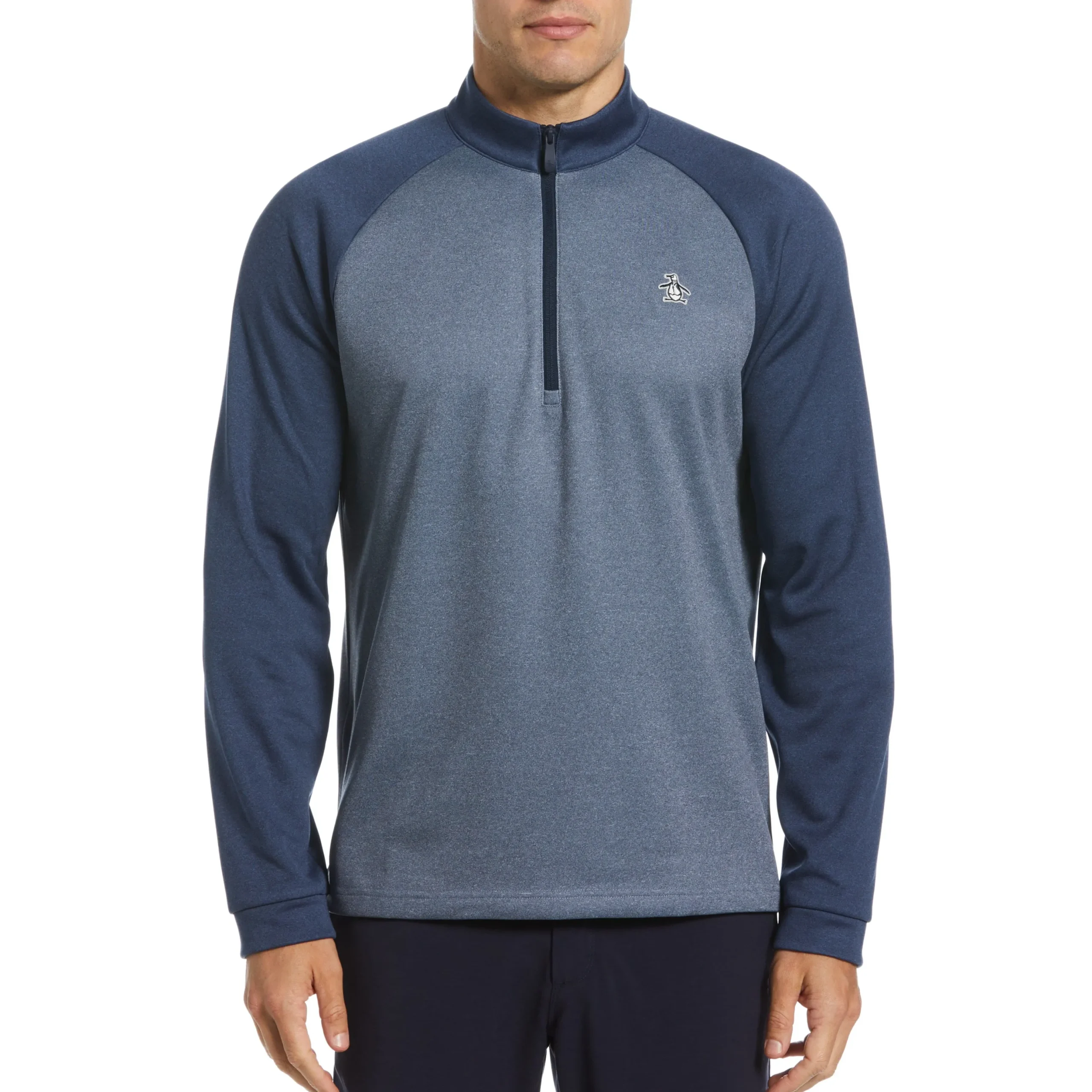 color_block_fleece__zip_p_0.webp Original Penguin Color Block Fleece 1/4 Zip Pullover Golf Sweater