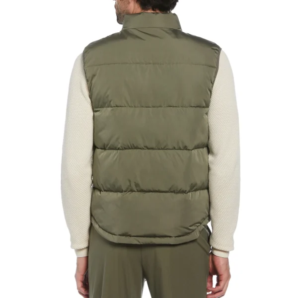 Original Penguin Color Block Puffer Vest