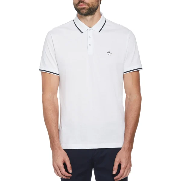 Original Penguin Contrast Tipping Polo