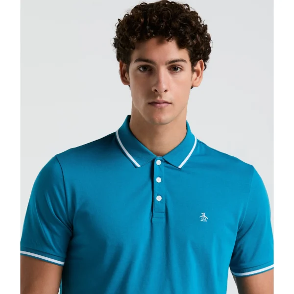 Original Penguin Contrast Tipping Polo