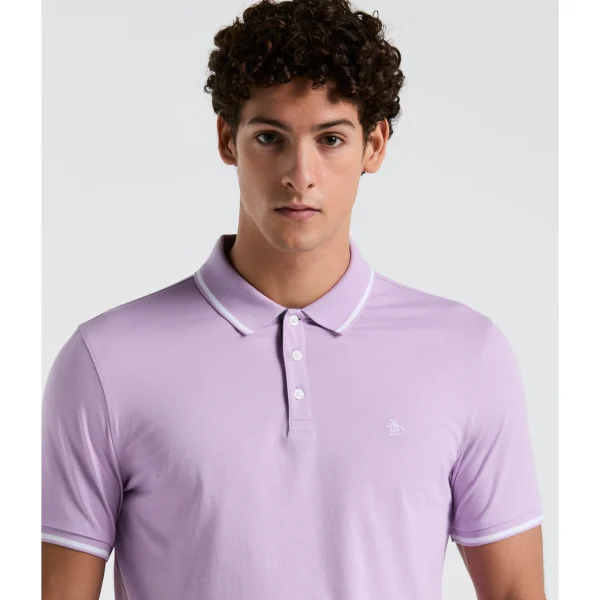 Original Penguin Contrast Tipping Polo