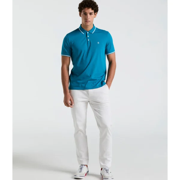 Original Penguin Contrast Tipping Polo