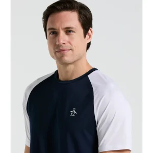 Original Penguin Core Blocked Performance Tennis Tee