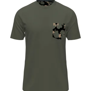 Original Penguin Cotton Jersey Camo Pete Pocket Tee