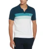 Original Penguin Cotton Jersey Chest Stripe Sweater Polo