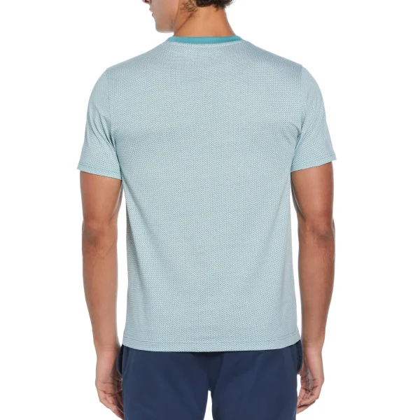 Original Penguin Cotton Jersey Ditsy Tee