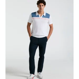 Original Penguin Cotton Jersey Stripe Sweater Polo