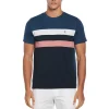 Original Penguin Cotton Jersey Yarn Dyed Chest Stripe Tee