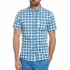 Original Penguin Cotton Twill Palm Tree Tile Shirt