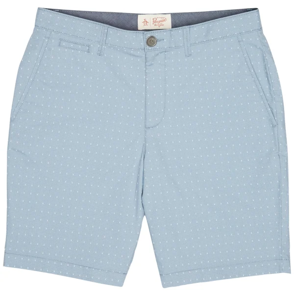 Original Penguin Crosshatch Slim Fit Short