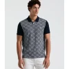 Original Penguin Diamond Jacquard Front Polo