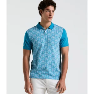 Original Penguin Diamond Jacquard Front Polo