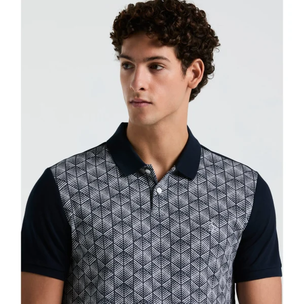 Original Penguin Diamond Jacquard Front Polo