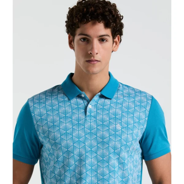 Original Penguin Diamond Jacquard Front Polo