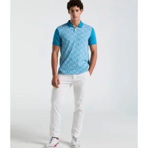 Original Penguin Diamond Jacquard Front Polo