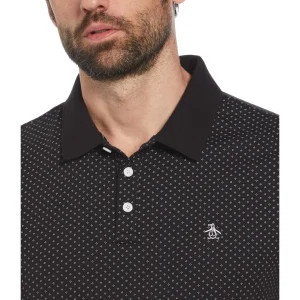 Original Penguin Ditsy Diamond Print Polo