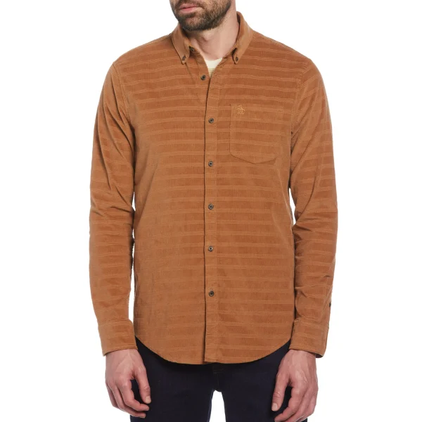 Original Penguin Dobby Corduroy Shirt