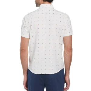 Original Penguin EcoVero™ Blend Diamond Pete Print Shirt