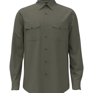 Original Penguin EcoVero™ Blend Loop Back Overshirt