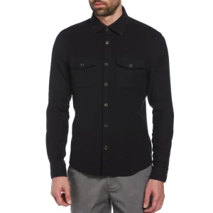 Original Penguin EcoVero™ Blend Loop Back Overshirt